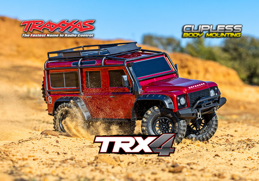 TRX4 ディフェンダー クリップレスモデル登場！！