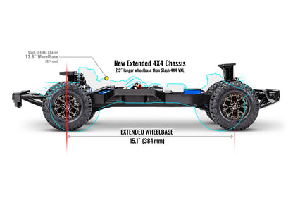 Traxxas トラクサス ラプターR 4WD ブラシレスモーター 101076-4