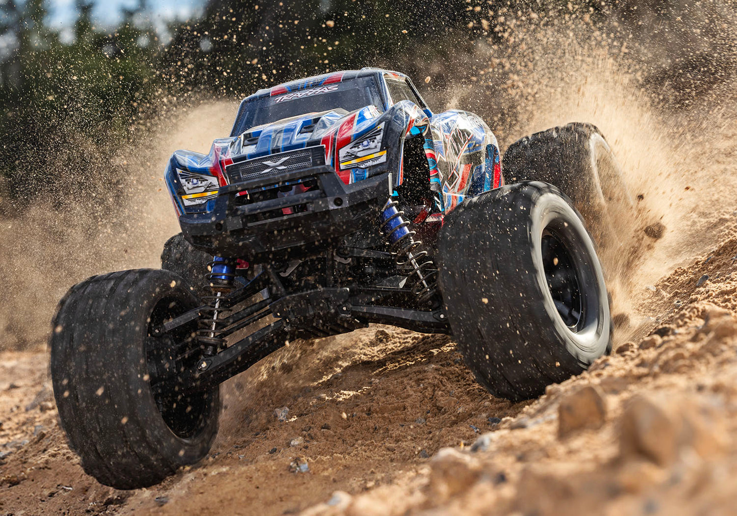 Traxxas トラクサス XMAXX BELTED 8S ベルト付きタイヤ ブラシレスモンスタートラック  X-Maxx 8S 4WD Monster Truck 77096-4