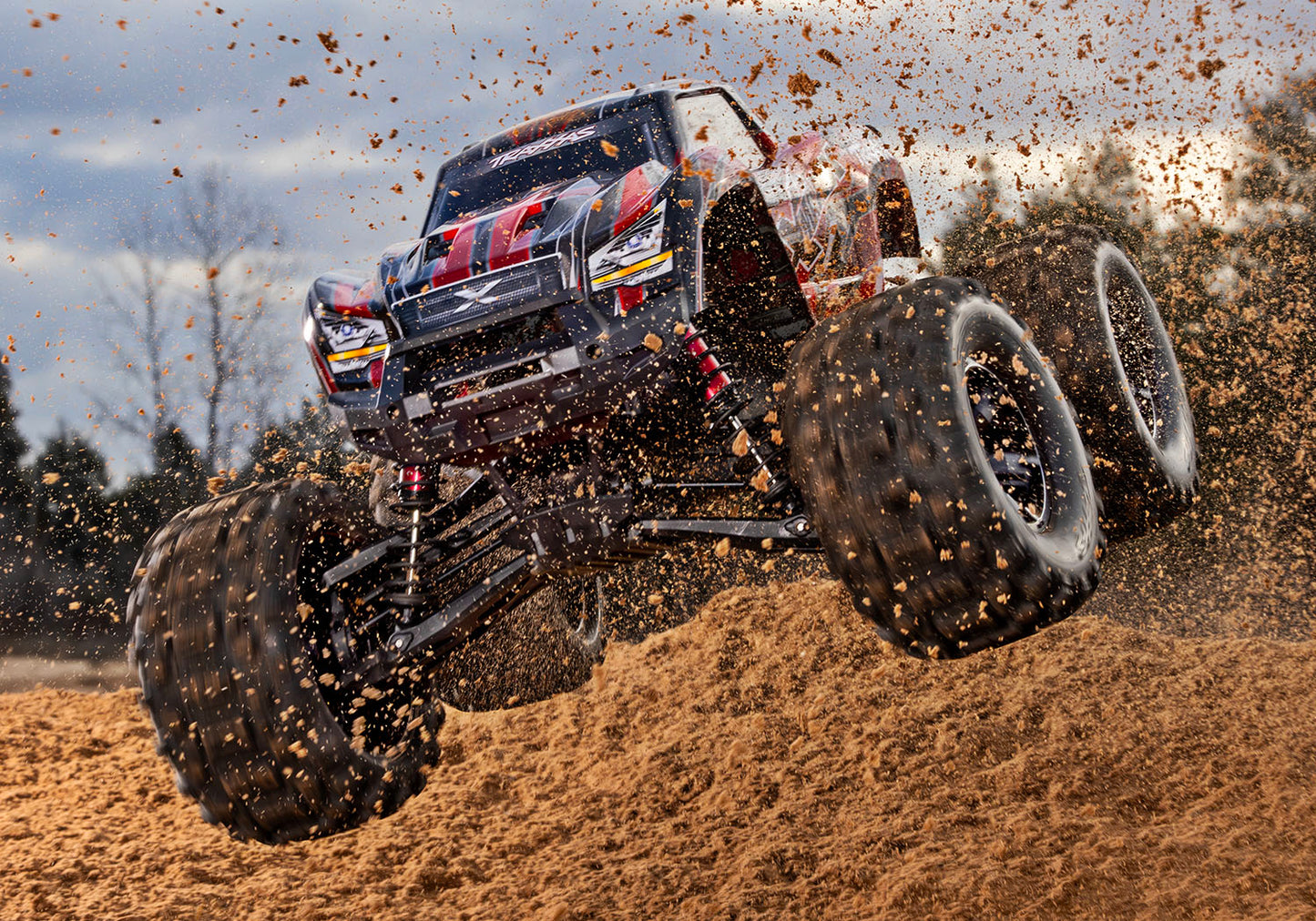 Traxxas トラクサス XMAXX BELTED 8S ベルト付きタイヤ ブラシレスモンスタートラック  X-Maxx 8S 4WD Monster Truck 77096-4