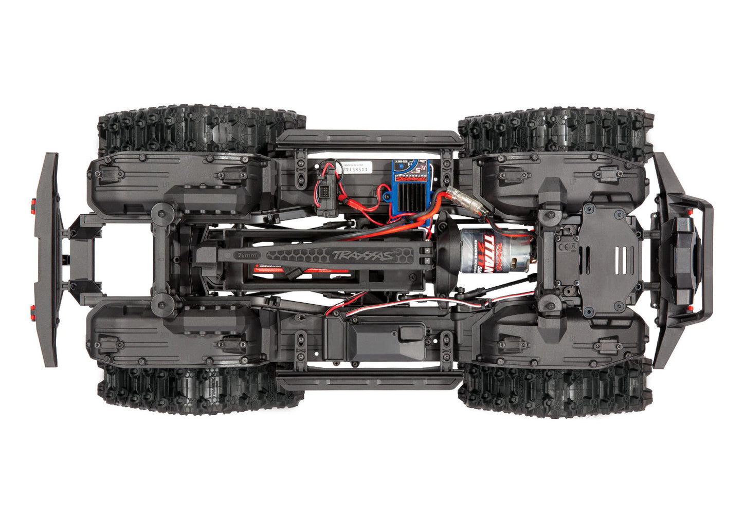 Traxxas トラクサス 1/10 TRX-4 All Terrain TRAXX RTR LEDライト付き 82034-4