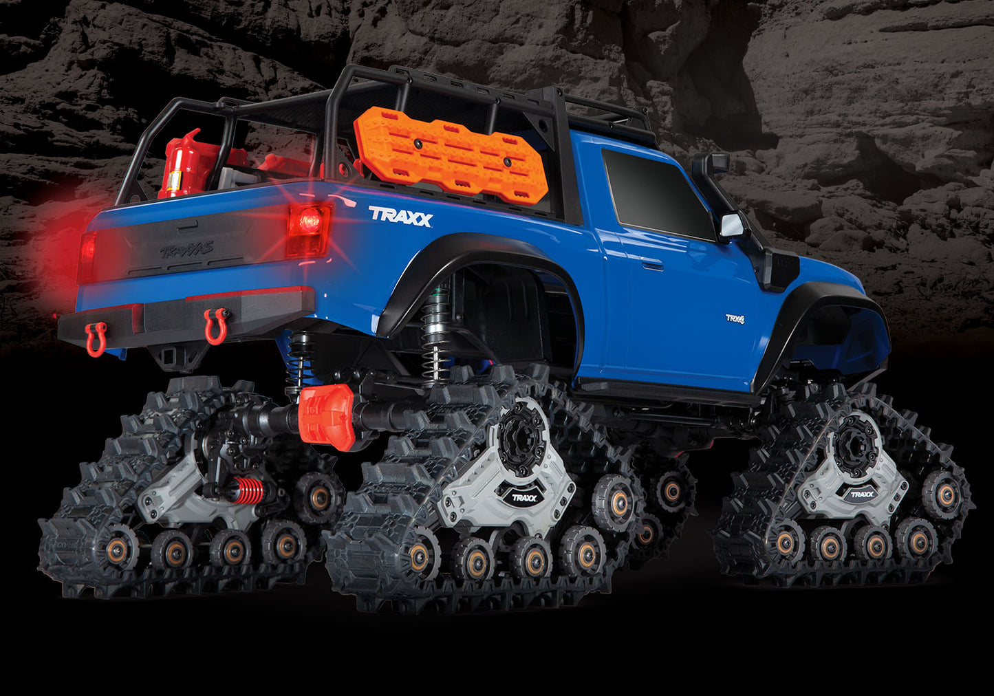 Traxxas トラクサス 1/10 TRX-4 All Terrain TRAXX RTR LEDライト付き 82034-4