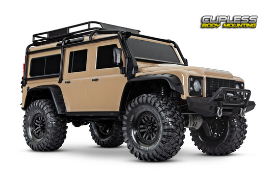 Traxxas トラクサス 1/10 TRX-4 ランドローバー ディフェンダー Clipless 82256-4