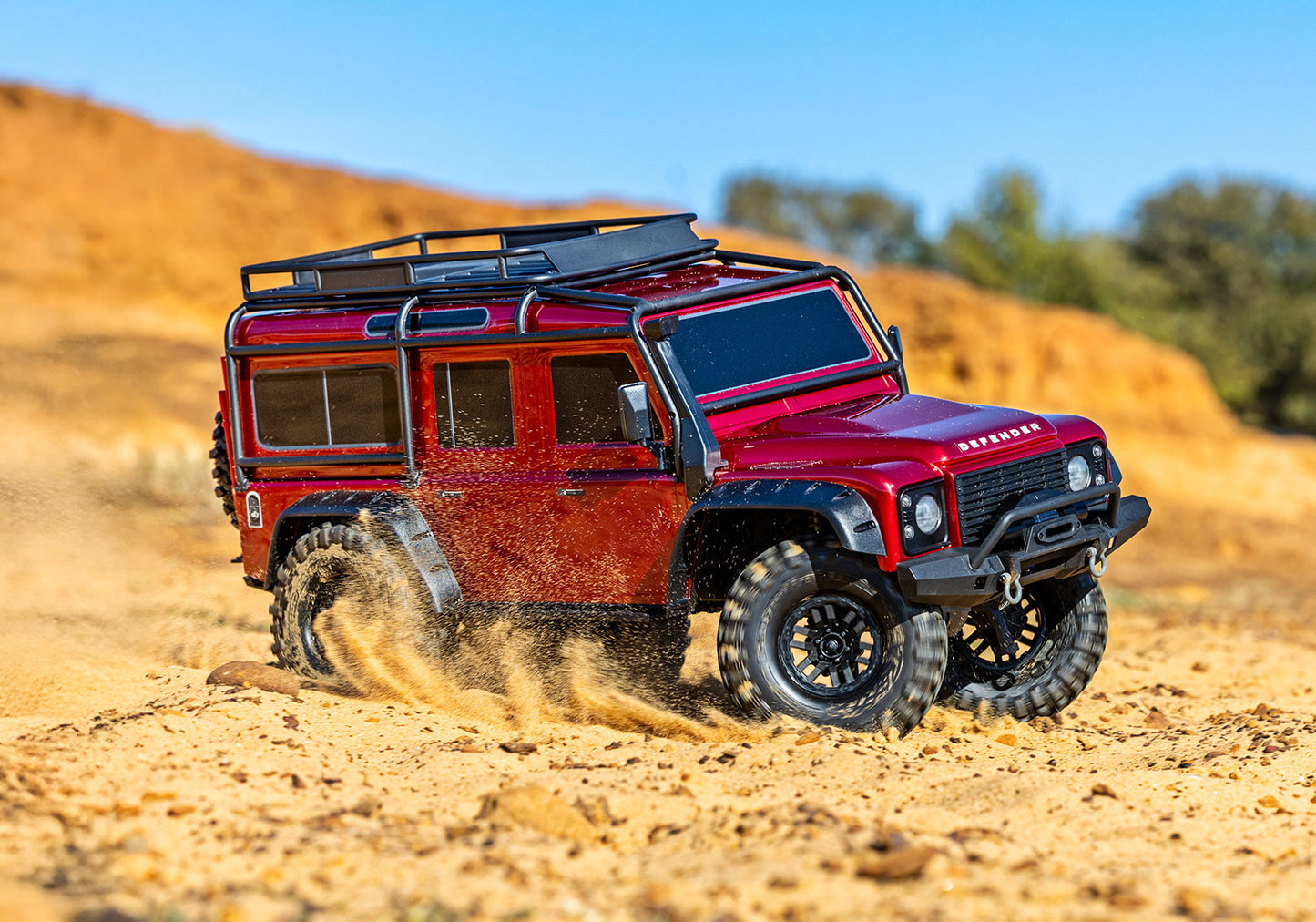 Traxxas トラクサス 1/10 TRX-4 ランドローバー ディフェンダー Clipless 82256-4