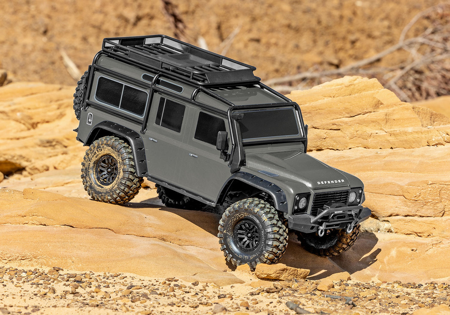 Traxxas トラクサス 1/10 TRX-4 ランドローバー ディフェンダー Clipless 82256-4