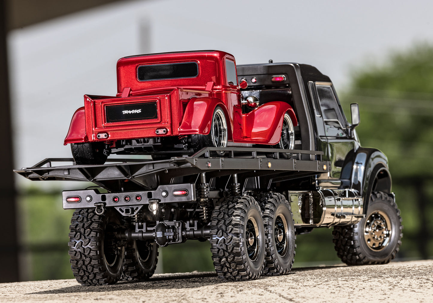 Traxxas トラクサス 1/10 TRX6 Ultimate RC ハウラー フラットベッド ６X６トラック 88086-84