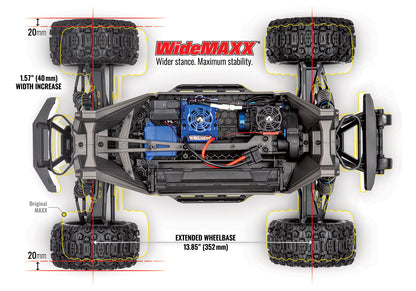 Traxxas トラクサス Maxx  WideMaxx 1 / 10 ブラシレス4WD モンスタートラック 89086-4