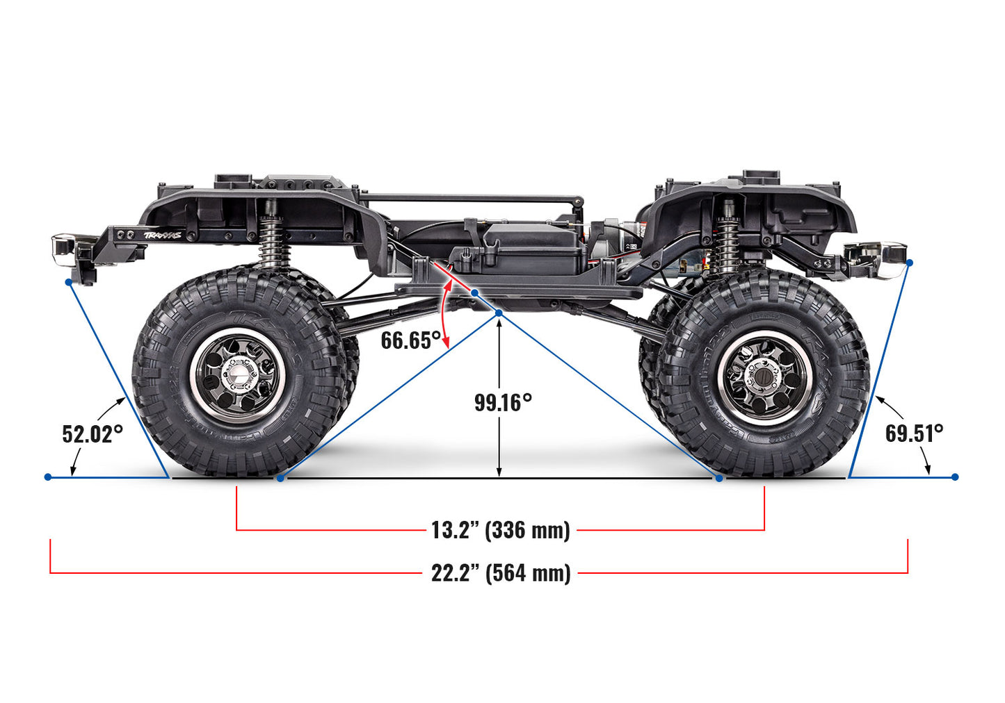 Traxxas トラクサス 1/10 TRX-4 シボレー K10 ハイトレイルエディション 92056-4