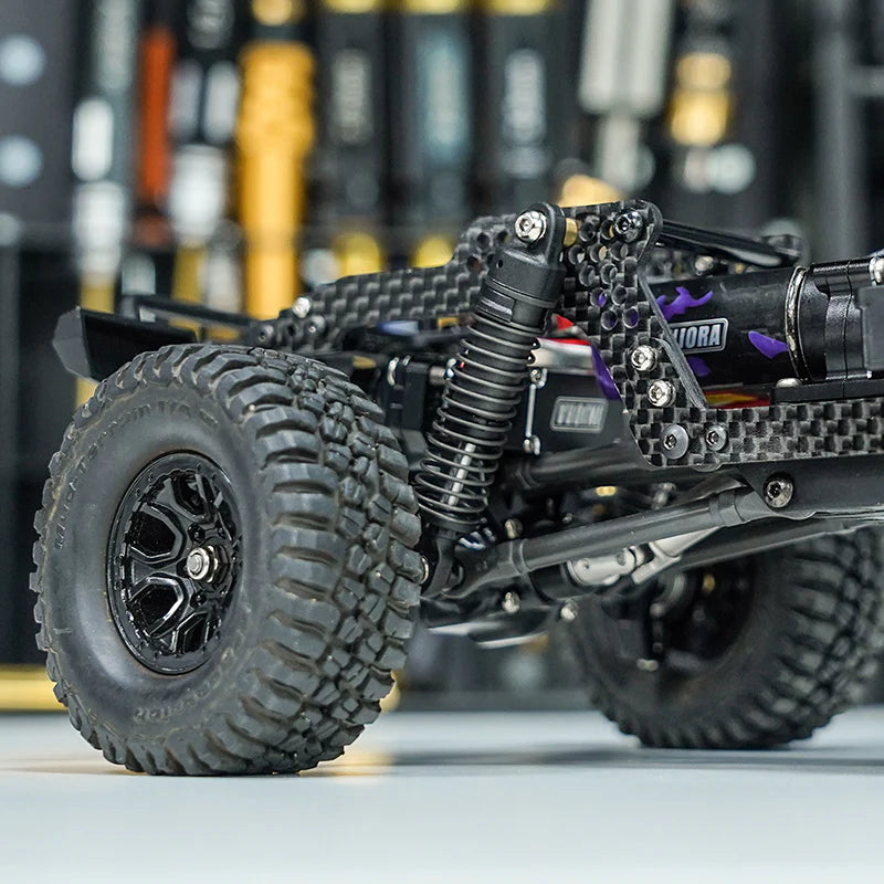 Traxxas トラクサス ユニバーサル LCG シャーシ フレーム キット 1/18 TRX4M用 INJORA