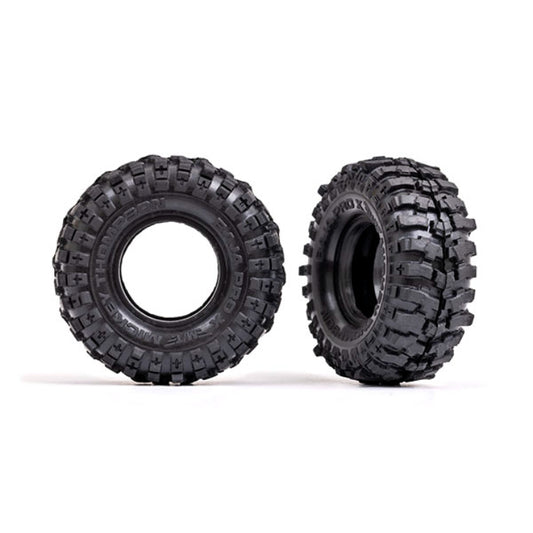 Traxxas トラクサス 1/18 TRX-4M タイヤ、Mickey Thompson® Baja Pro X® 2.2x1.0" (2本)　9782