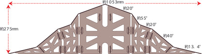 組立式RCクローラーコース アングルマウンテン ラジコンコース