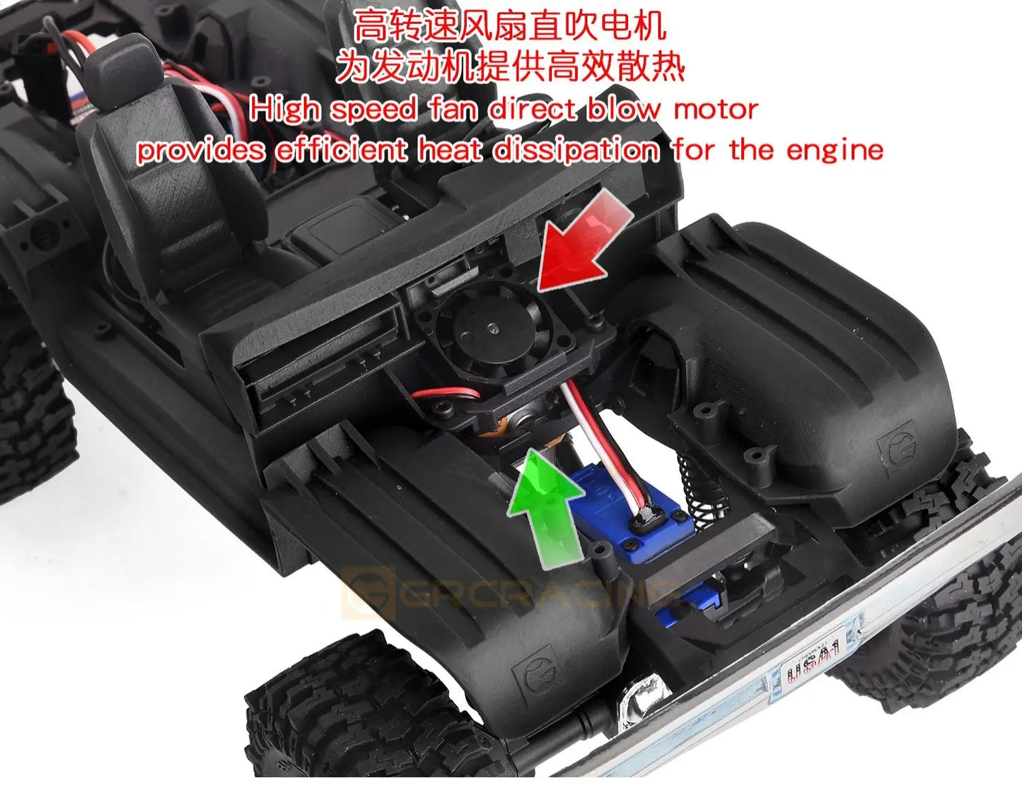 Traxxas トラクサス TRX-4M 1/18 RCクローラー 内装セット K10用