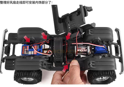 Traxxas トラクサス TRX-4M 1/18 RCクローラー 内装セット K10用