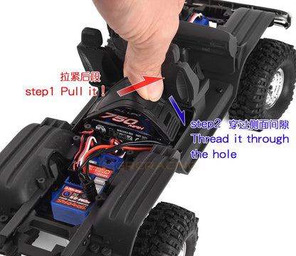 Traxxas トラクサス TRX-4M 1/18 RCクローラー 内装セット K10用