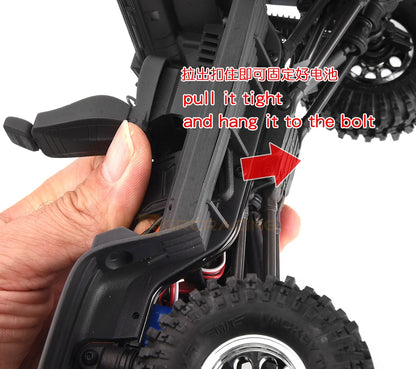 Traxxas トラクサス TRX-4M 1/18 RCクローラー 内装セット K10用