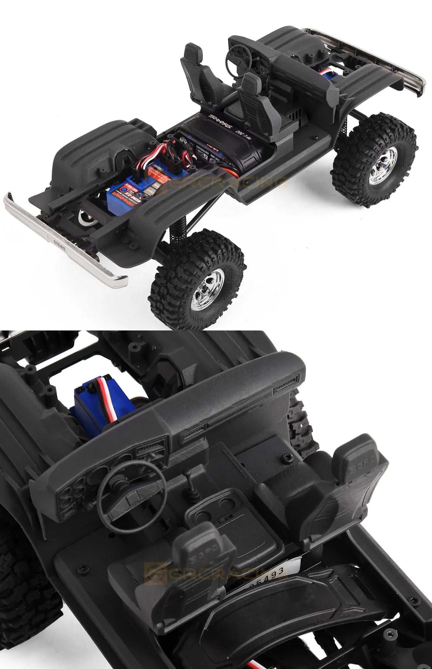 Traxxas トラクサス TRX-4M 1/18 RCクローラー 内装セット K10用