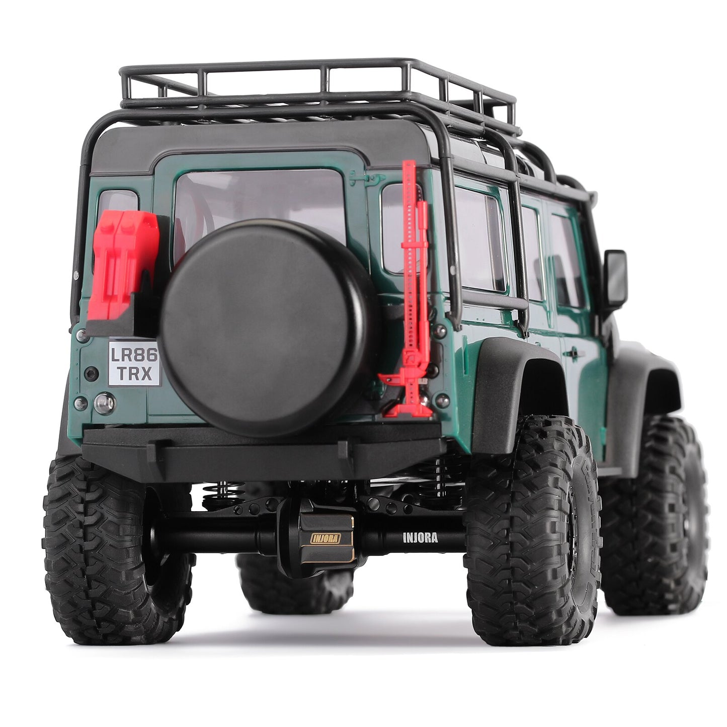 Traxxas トラクサス 1/18 TRX-4M アクスルハウジング フロント リア INJORA