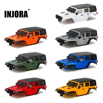 Traxxas トラクサス 1/18 TRX-4M ボディー ラングラー INJORA