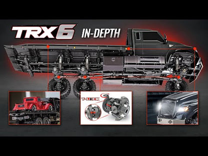 Traxxas トラクサス 1/10 TRX6 Ultimate RC ハウラー フラットベッド ６X６トラック 88086-84